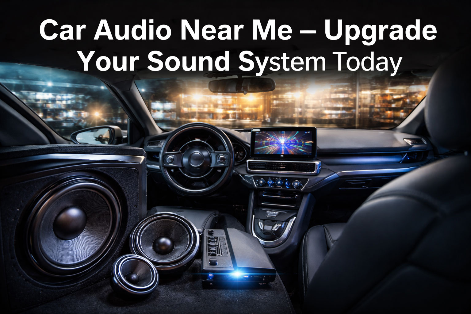 Car Audio Near Me – Upgrade Your Sound System Today
