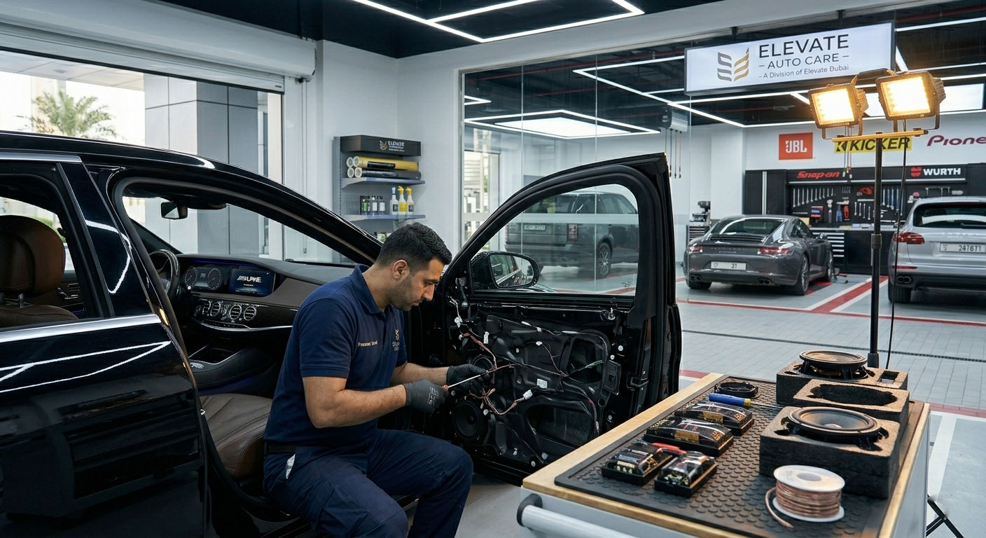 High Quality Car Audio Setup in Lincoln Ave Orange – Expert Install