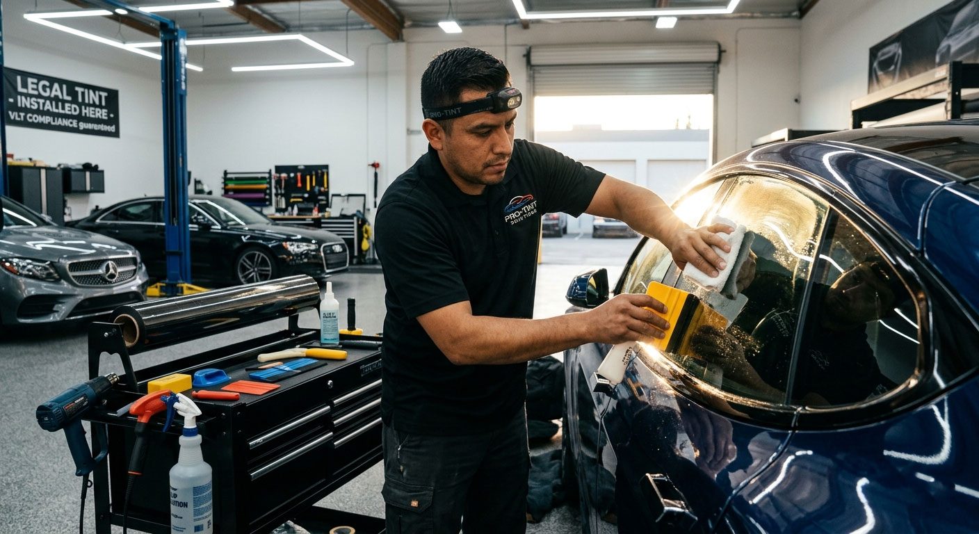 Legal Tint Installation Near Me | Certified Auto Tint Experts