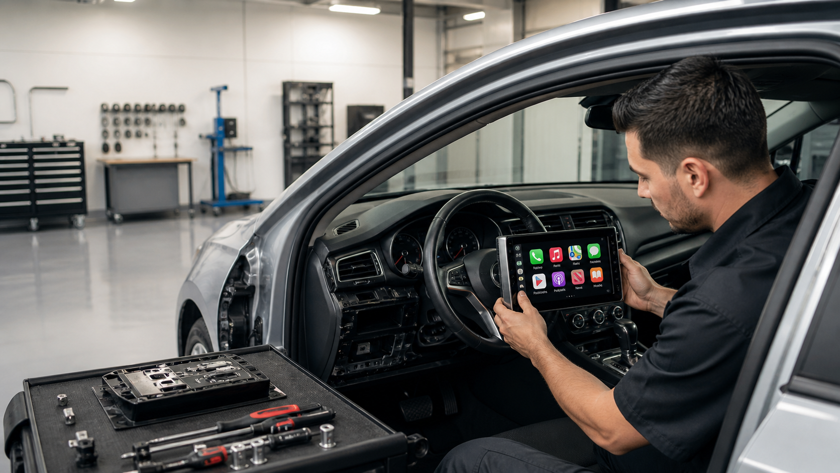 Apple CarPlay installation
