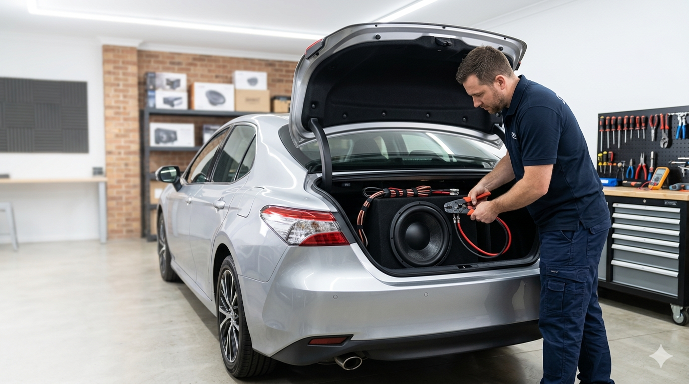 subwoofer installation near me